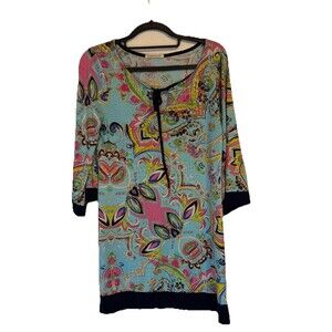 Tua Tua Tua Women's Size M Dress Hippie 60's Vibe Beach Stretchy